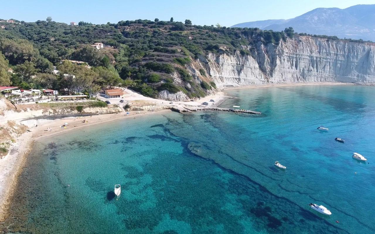 Villa Afroditi, Spartia, Kefalonia Livathos  Buitenkant foto