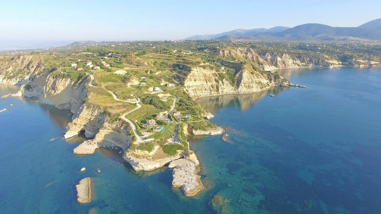 Villa Afroditi, Spartia, Kefalonia Livathos  Buitenkant foto