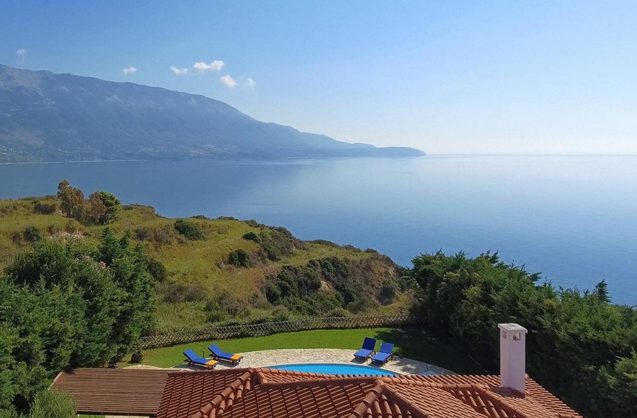 Villa Afroditi, Spartia, Kefalonia Livathos  Buitenkant foto