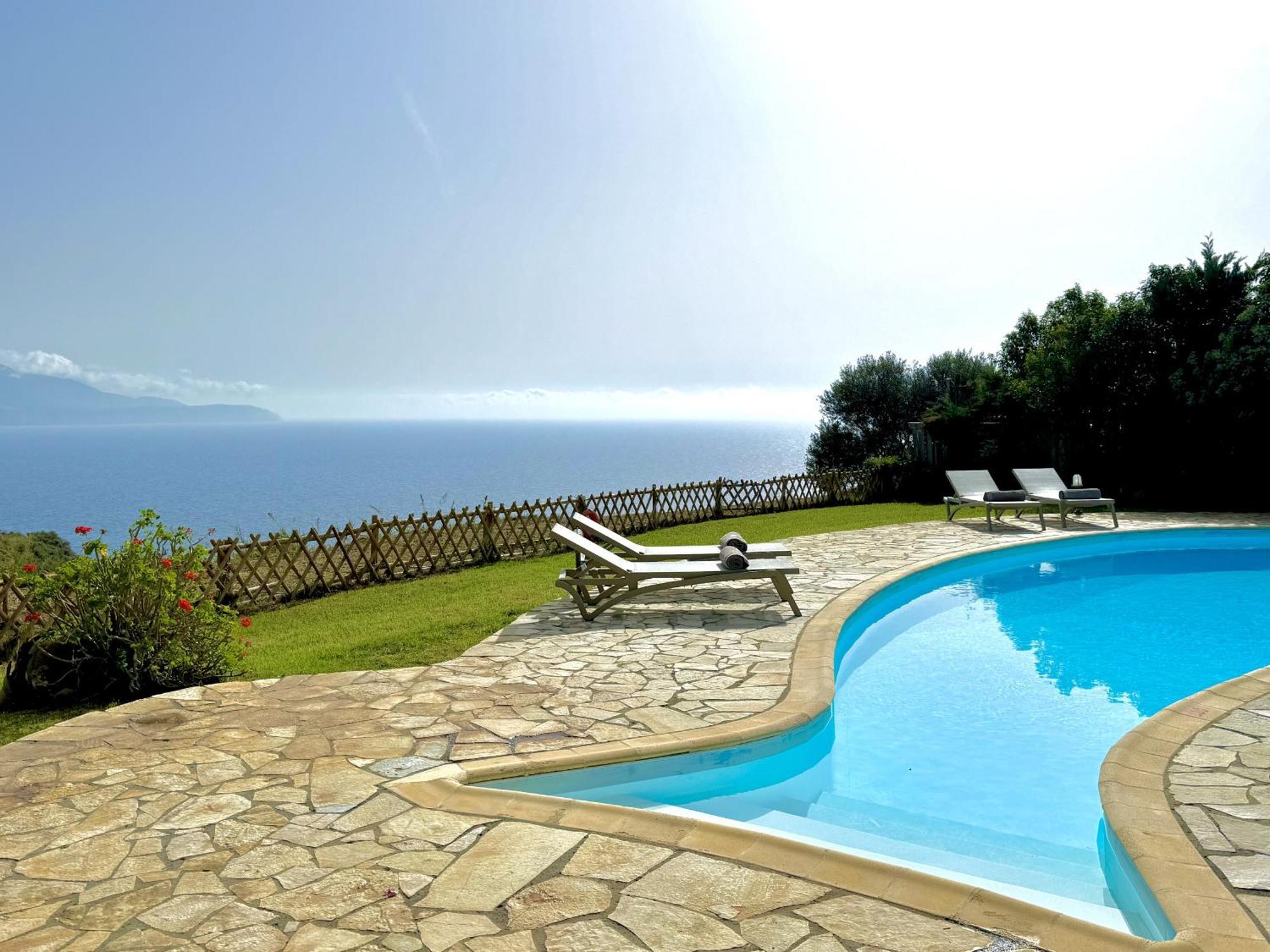 Villa Afroditi, Spartia, Kefalonia Livathos  Buitenkant foto