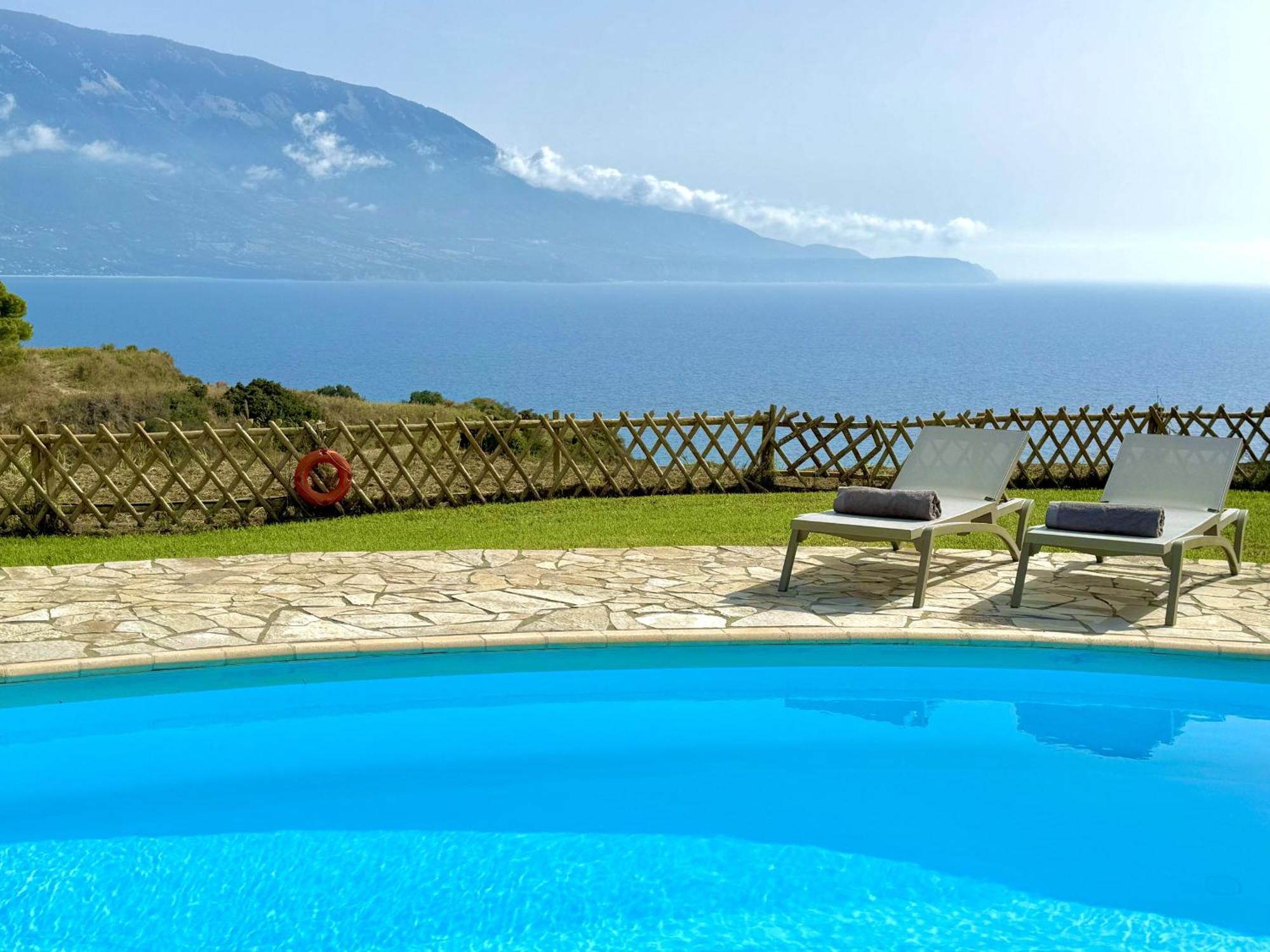 Villa Afroditi, Spartia, Kefalonia Livathos  Buitenkant foto