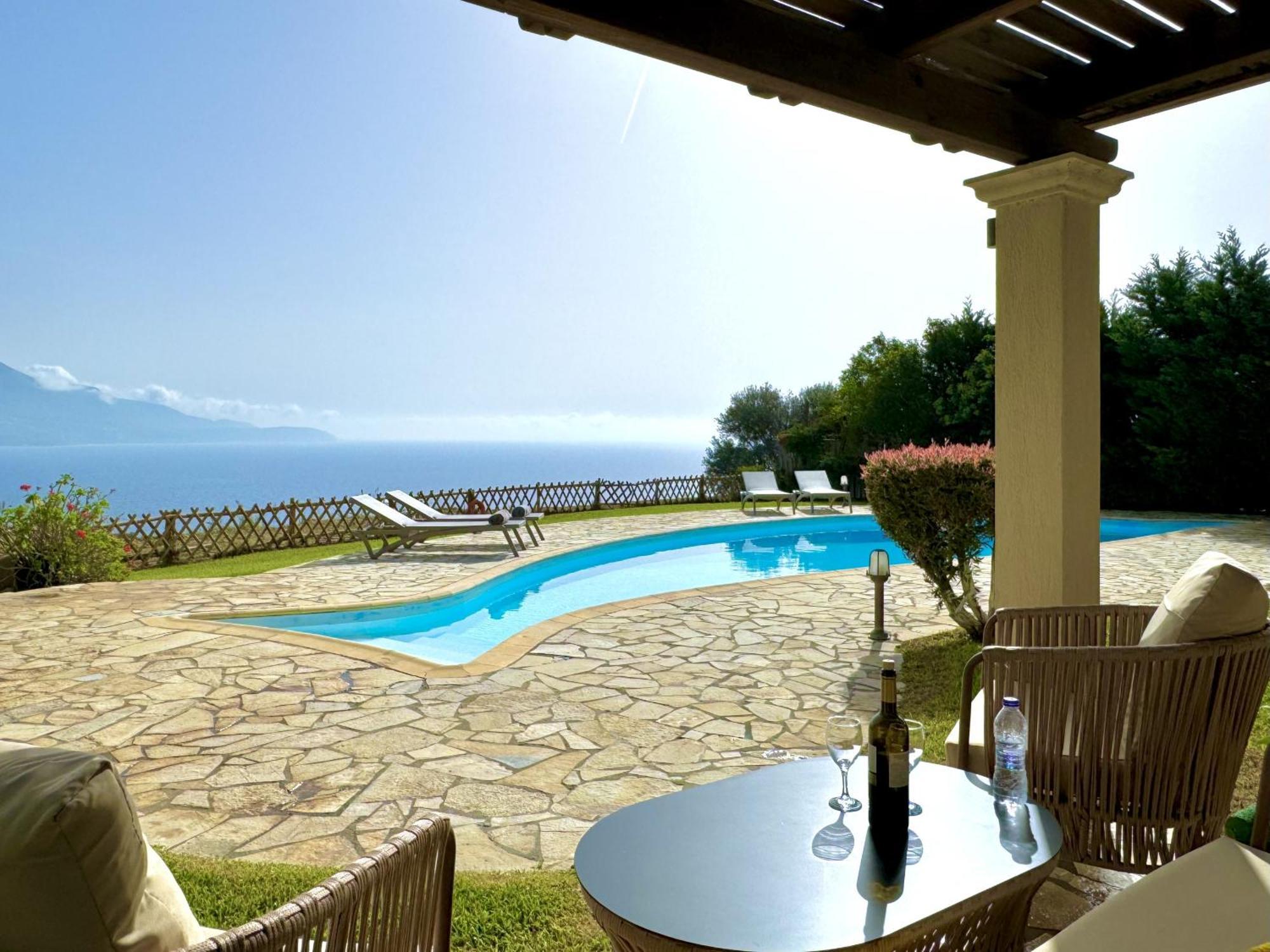 Villa Afroditi, Spartia, Kefalonia Livathos  Buitenkant foto